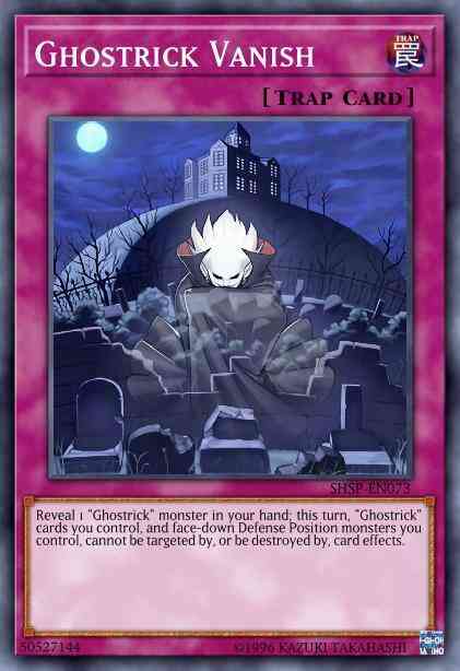 Ghostrick Vanish - SHSP-EN073 - Common - 1st Edition