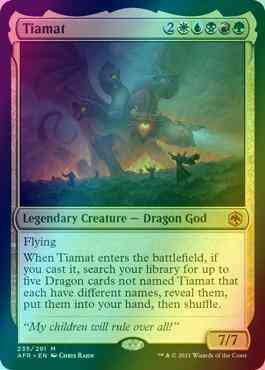 Tiamat [235] [Adventures in the Forgotten Realms] [Foil]