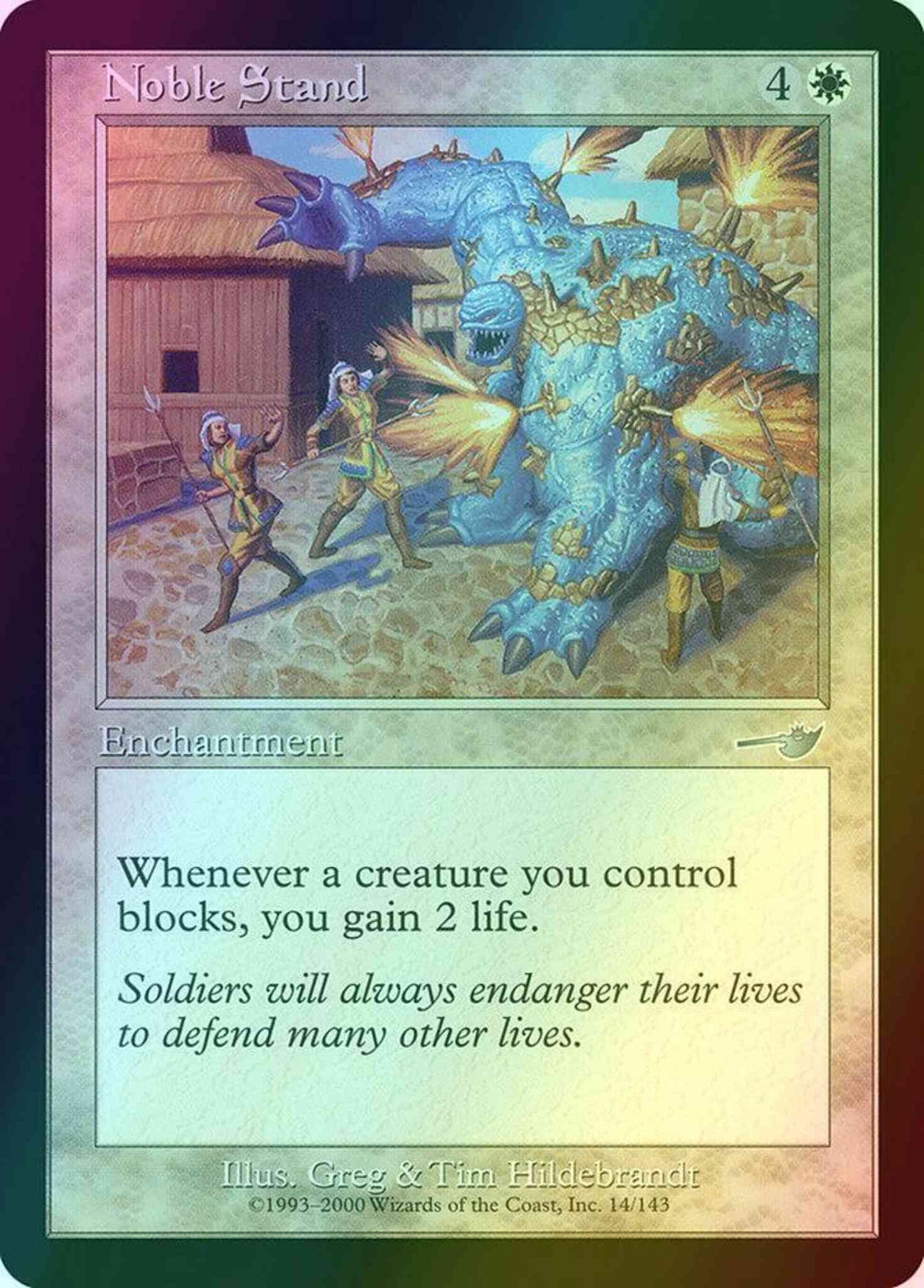 Noble Stand [14] [Nemesis] [Foil]