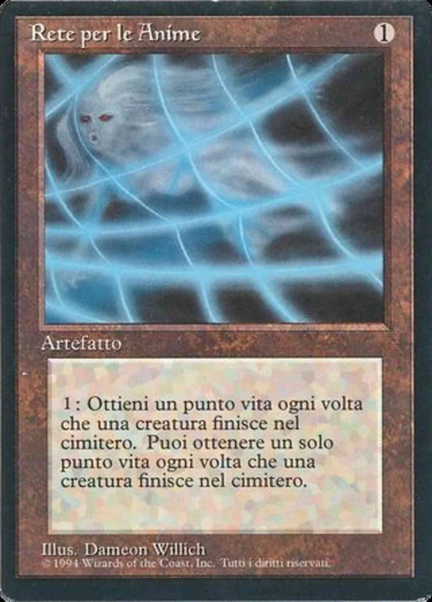 Soul Net - Italian [275] [Foreign Black Border: Italian] [Non-Foil]