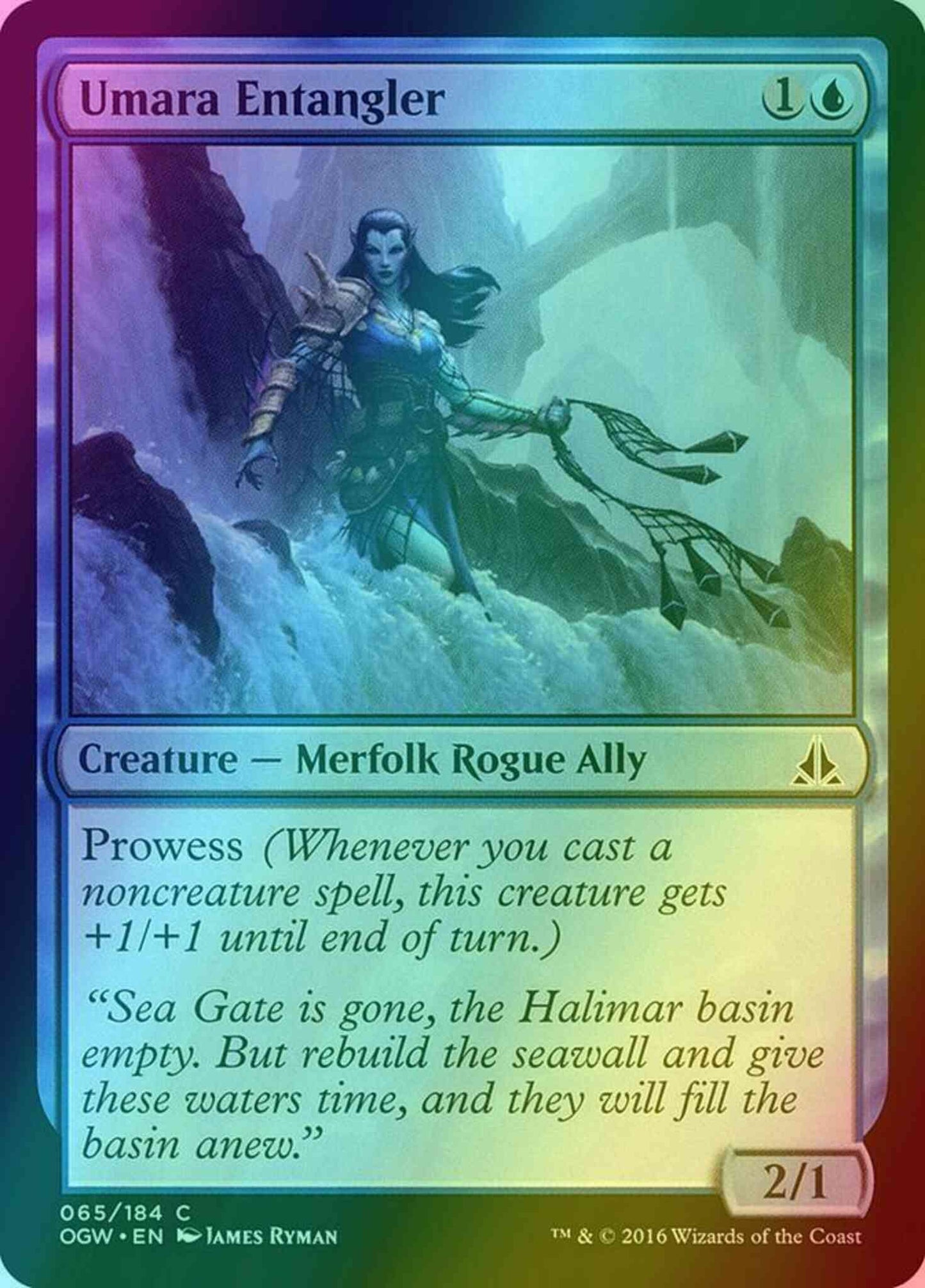 Umara Entangler [65] [Oath of the Gatewatch] [Foil]