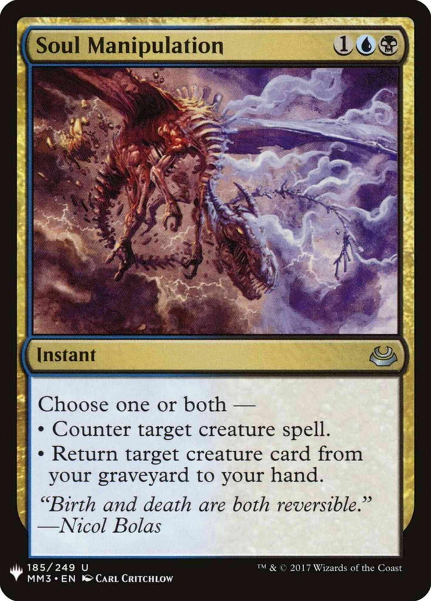 Soul Manipulation [MM3-185] [The List] [Non-Foil]