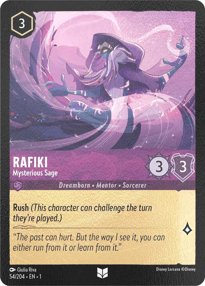 Rafiki - Mysterious Sage - 54/204 [The First Chapter] [Cold Foil]
