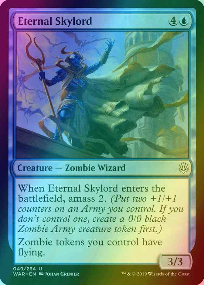 Eternal Skylord [49] [War of the Spark] [Foil]