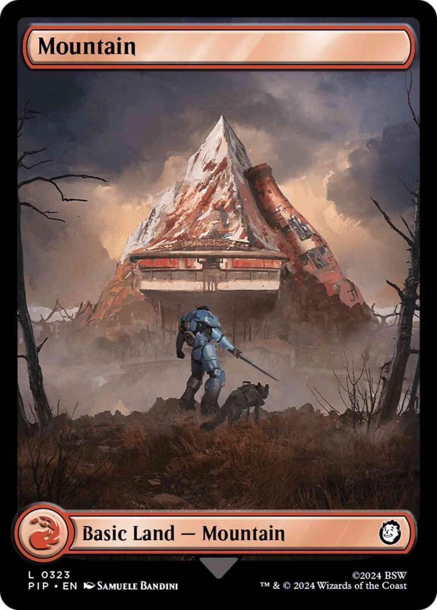 Mountain [323] [Full Art] [Fallout] [Non-Foil]