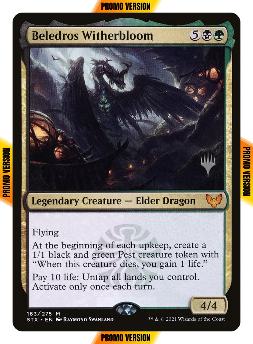Beledros Witherbloom [Promo Pack] [163p] [Strixhaven: School of Mages Promos] [Non-Foil]