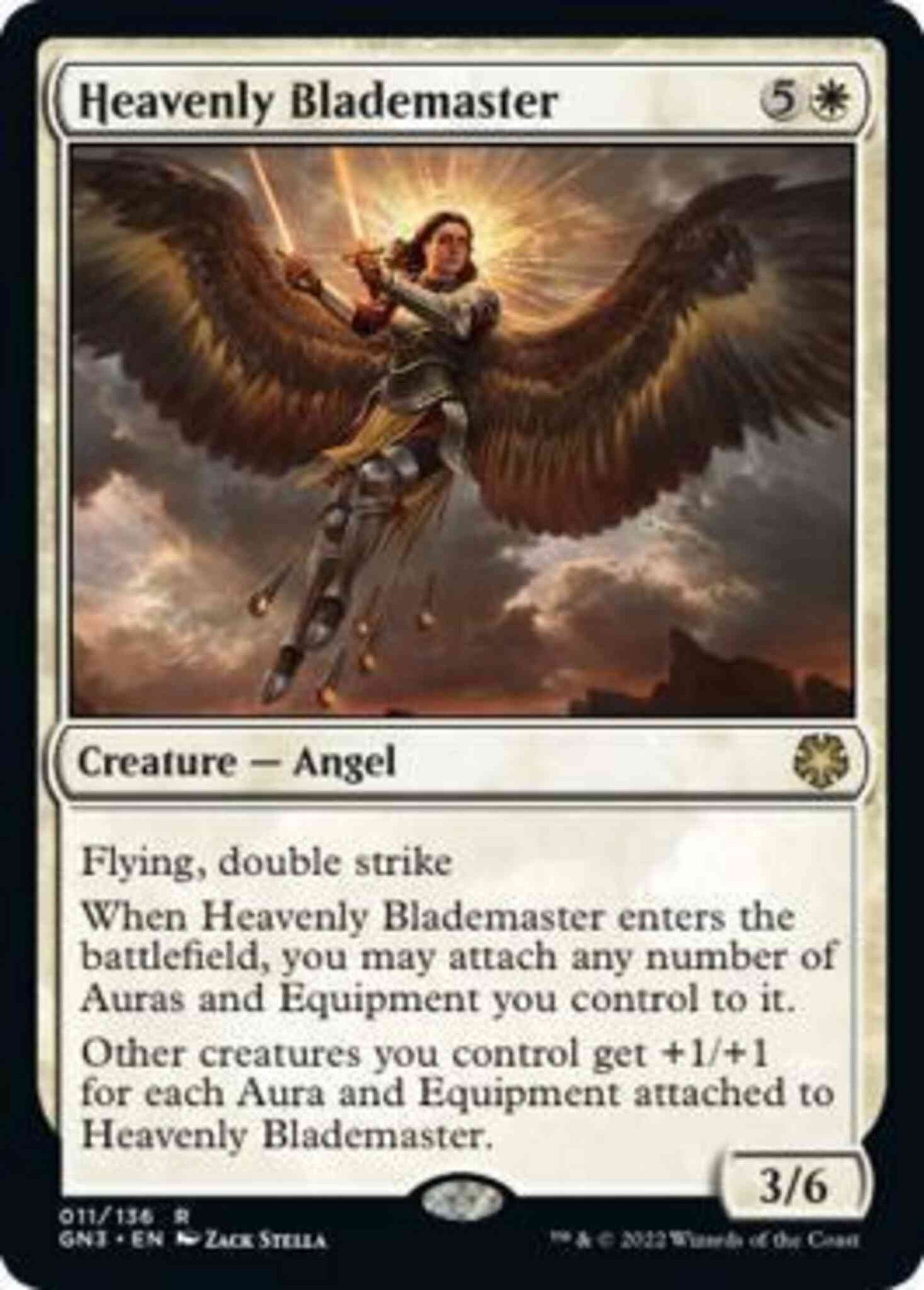 Heavenly Blademaster [11] [Game Night: Free-for-All] [Non-Foil]