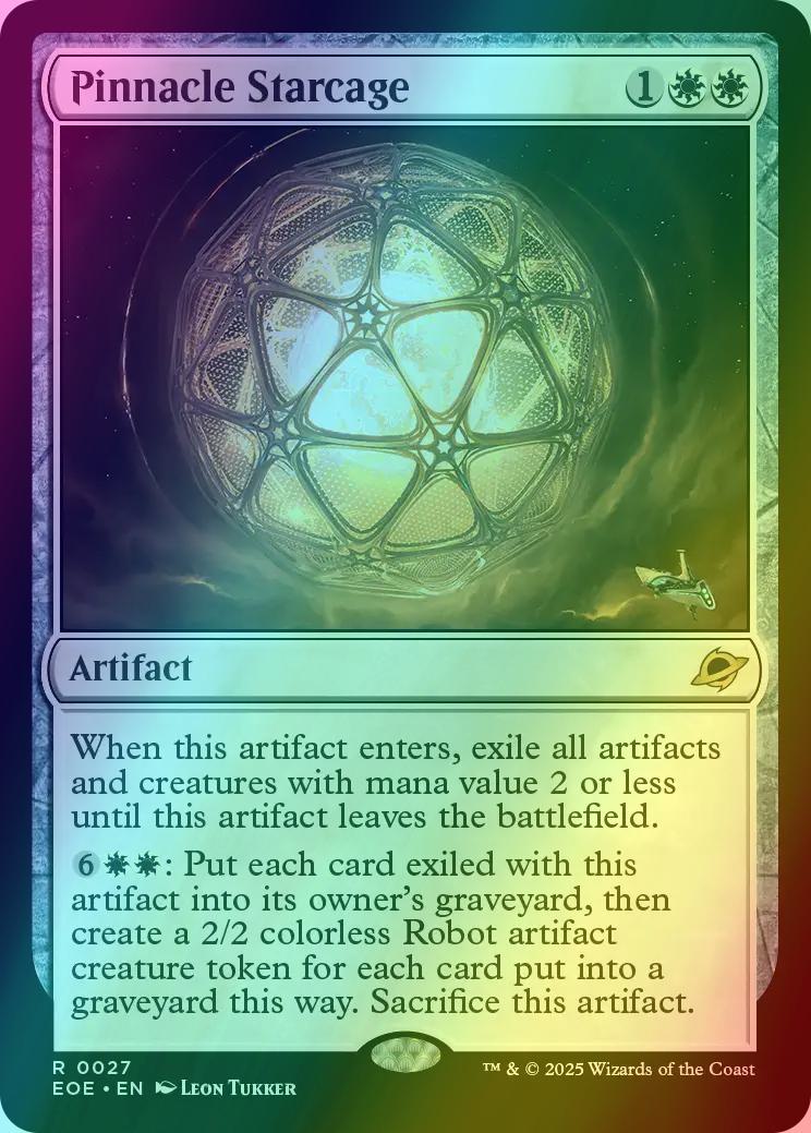 Pinnacle Starcage [27] [Edge of Eternities] [Foil]