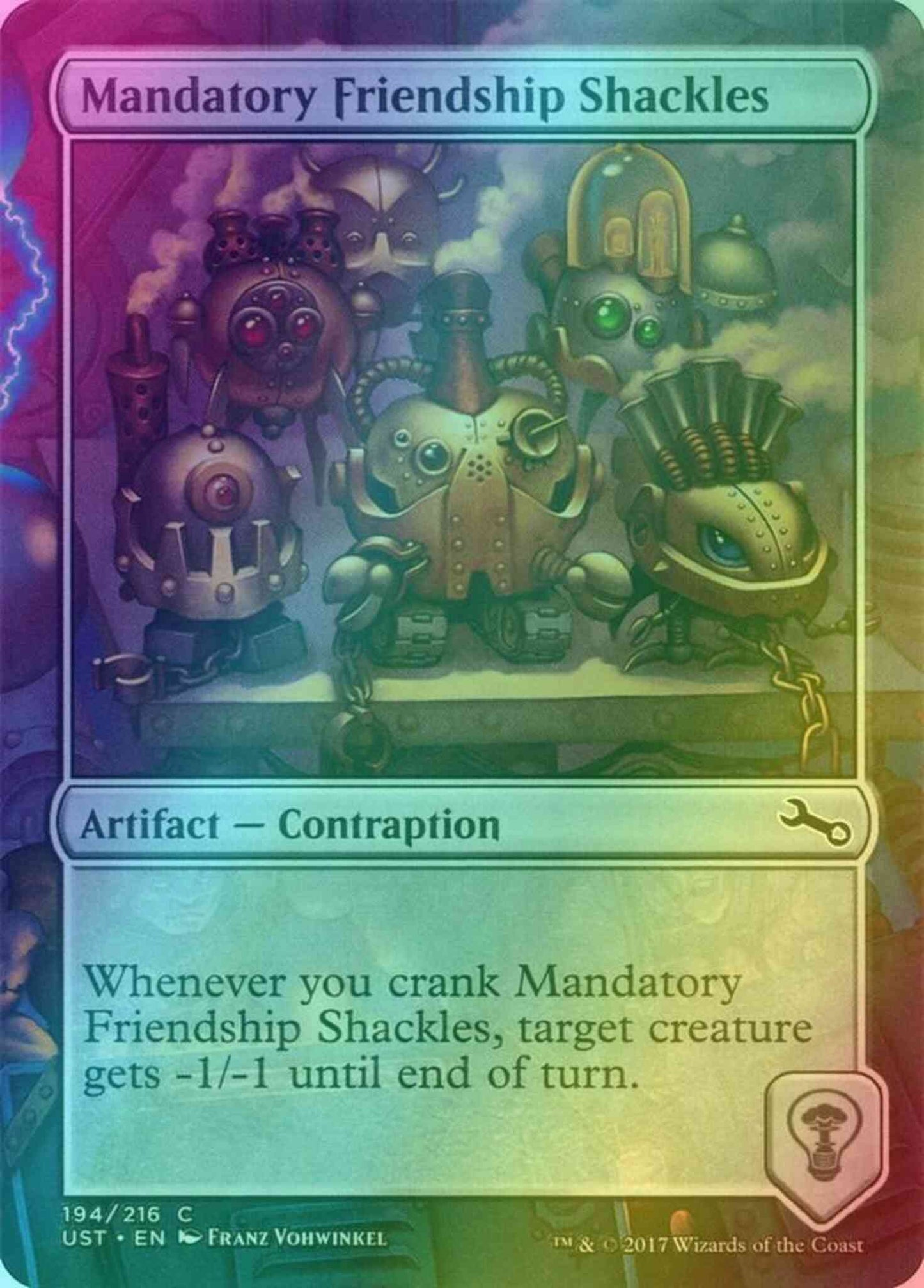 Mandatory Friendship Shackles [194] [Unstable] [Foil]