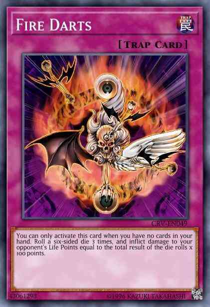 Fire Darts - CRV-EN049 - Rare - 1st Edition