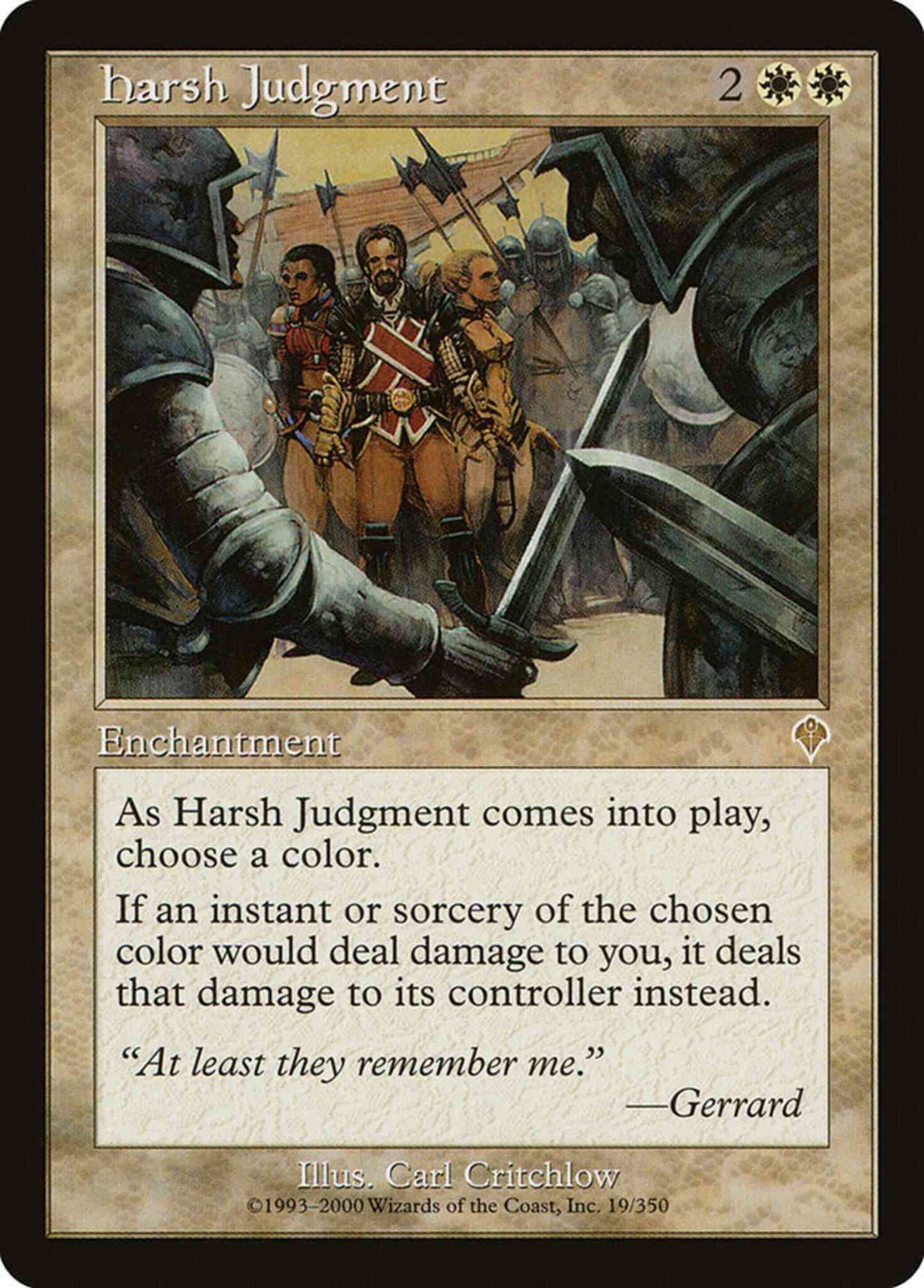 Harsh Judgment [19] [Invasion] [Non-Foil]
