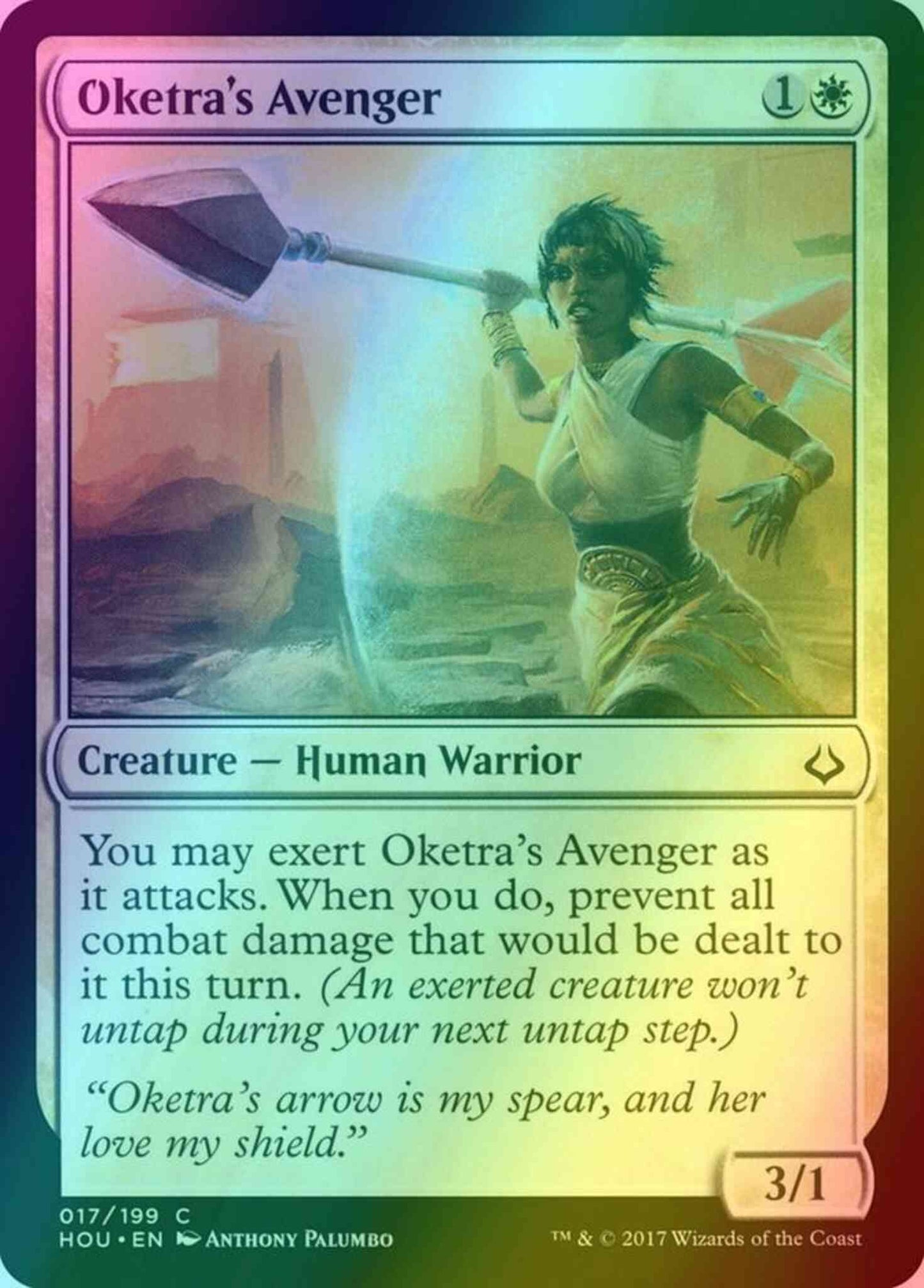 Oketra's Avenger [17] [Hour of Devastation] [Foil]