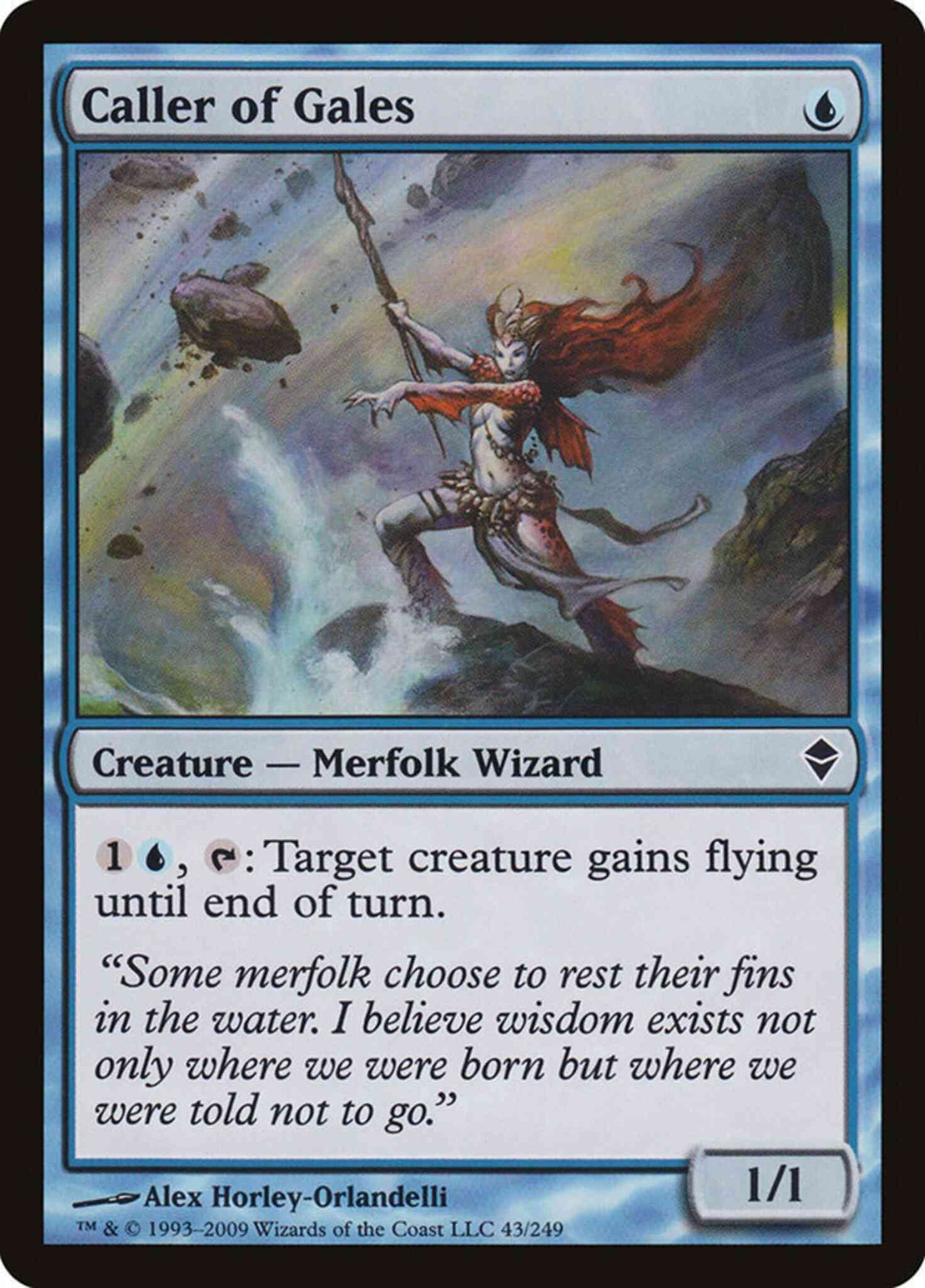 Caller of Gales [43] [Zendikar] [Non-Foil]