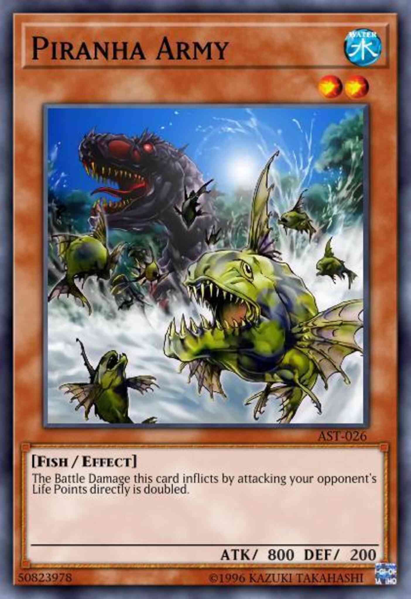 Piranha Army - DR2-EN138 - Common - Unlimited