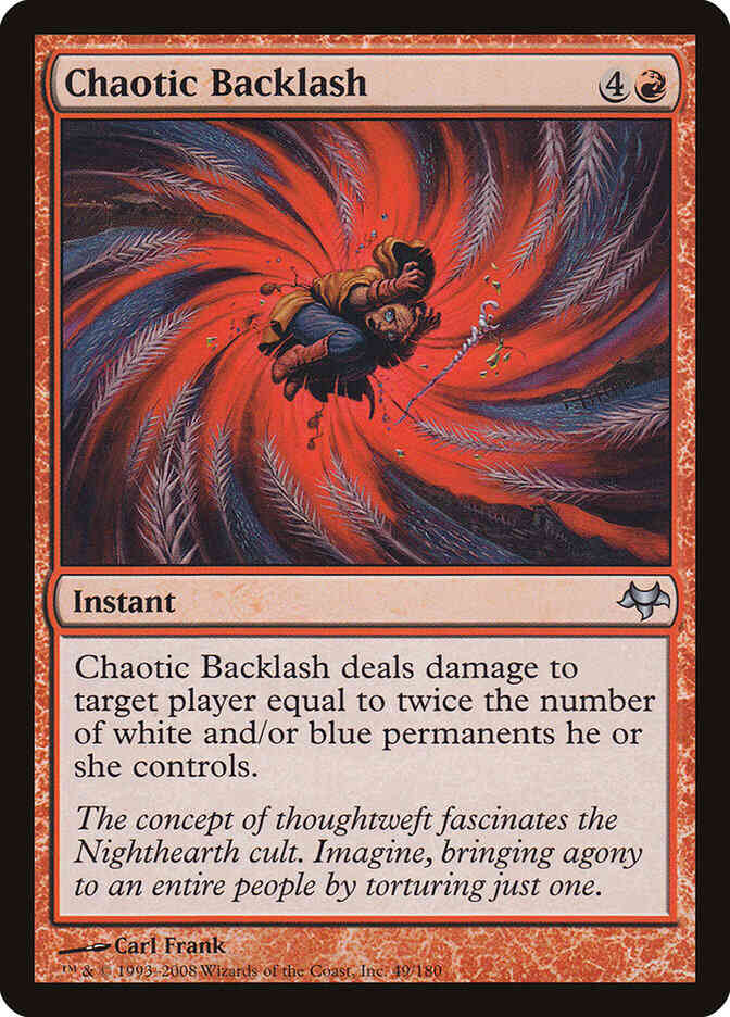 Chaotic Backlash [49] [Eventide] [Non-Foil]