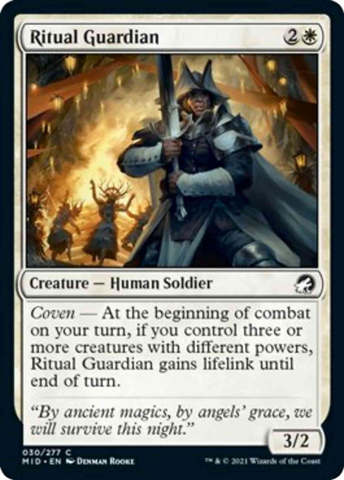 Ritual Guardian [30] [Innistrad: Midnight Hunt] [Non-Foil]