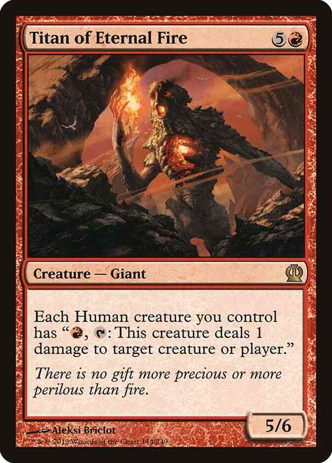 Titan of Eternal Fire [144] [Theros] [Non-Foil]