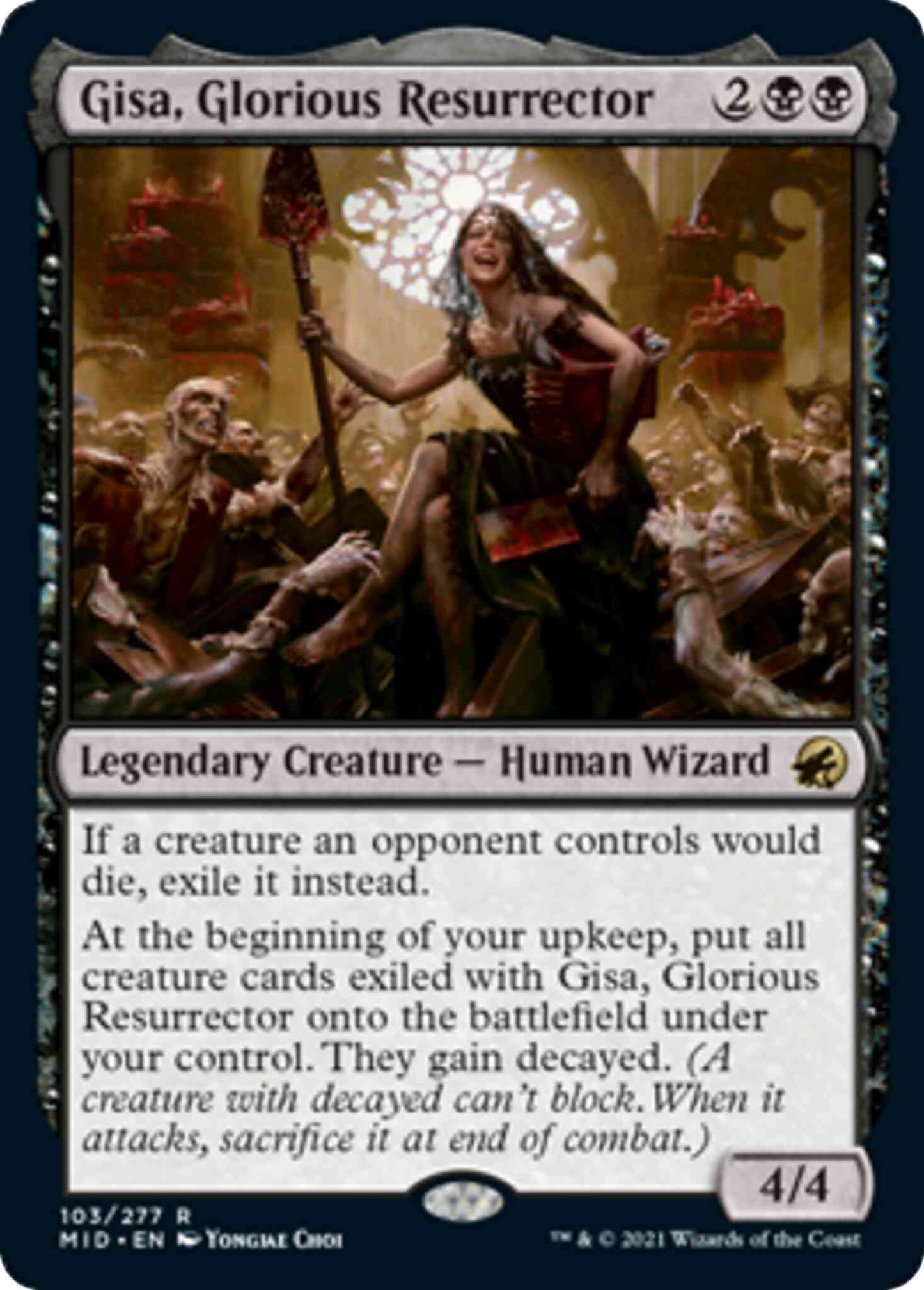 Gisa, Glorious Resurrector [103] [Innistrad: Midnight Hunt] [Non-Foil]
