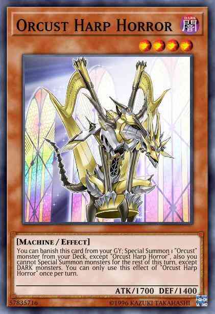 Orcust Harp Horror - SOFU-EN016 - Rare - 1st Edition