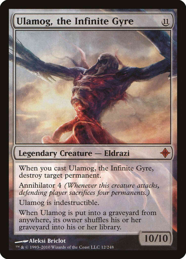 Ulamog, the Infinite Gyre [12] [Rise Of The Eldrazi] [Non-Foil]