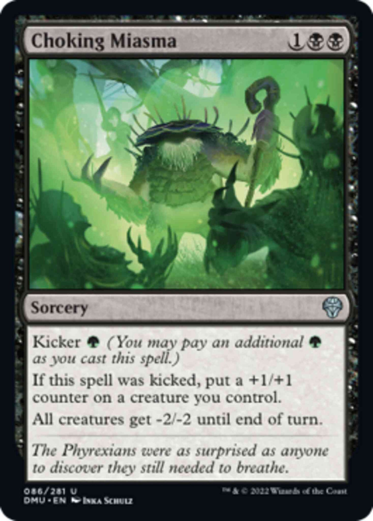 Choking Miasma [86] [Dominaria United] [Non-Foil]