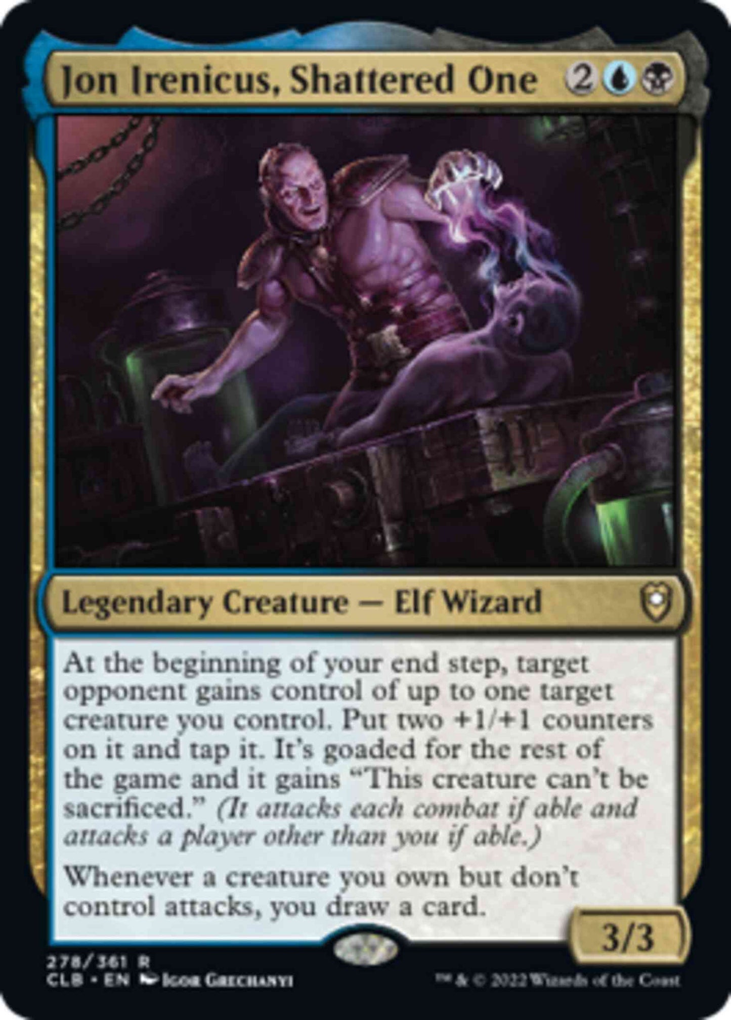 Jon Irenicus, Shattered One [278] [Commander Legends: Battle for Baldur's Gate] [Non-Foil]