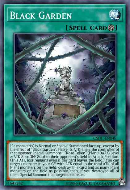 Black Garden - TU06-EN009 - Rare - Unlimited