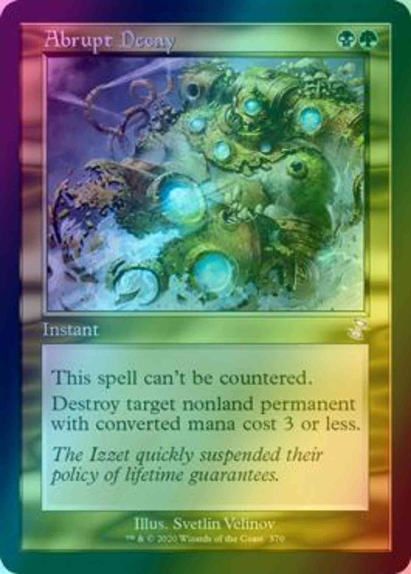 Abrupt Decay [370] [Time Spiral Remastered] [Foil]