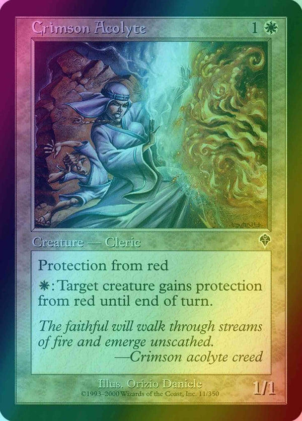 Crimson Acolyte [11] [Invasion] [Foil]