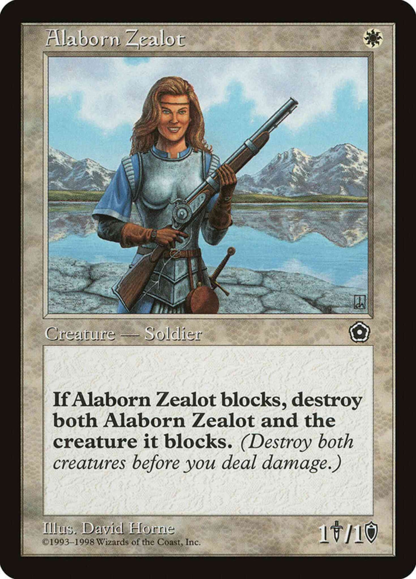 Alaborn Zealot [6] [Portal Second Age] [Non-Foil]