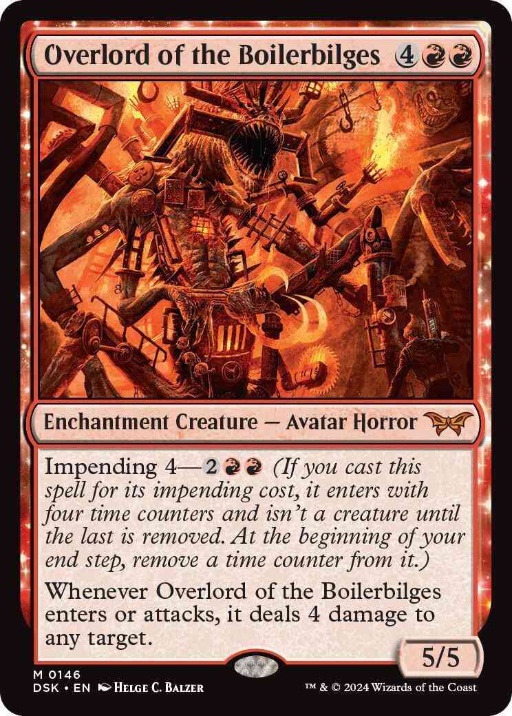 Overlord of the Boilerbilges [146] [Duskmourn: House of Horror] [Non-Foil]