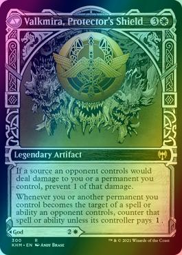Reidane, God of the Worthy // Valkmira, Protector's Shield [300] [Showcase] [Kaldheim] [Foil]