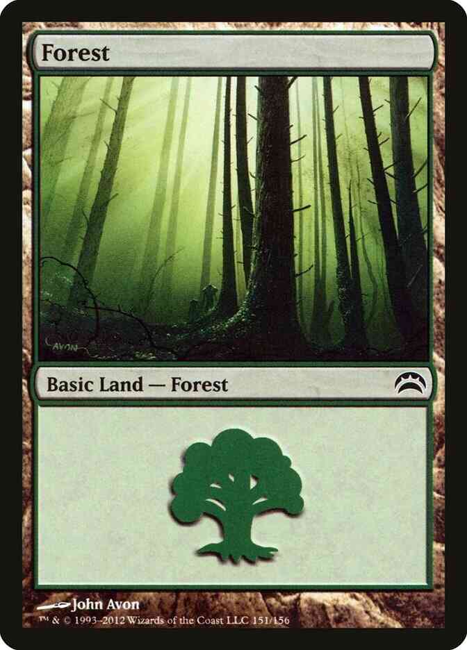 Forest [151] [Planechase 2012] [Non-Foil]