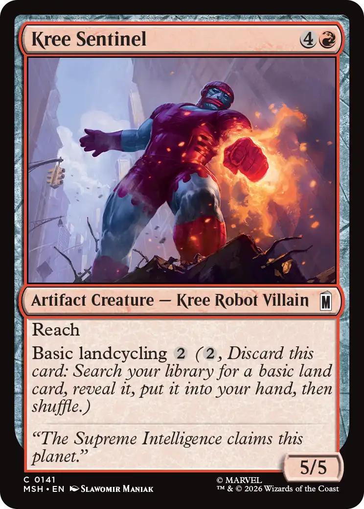 Kree Sentinel [141] [Marvel Super Heroes] [Non-Foil]