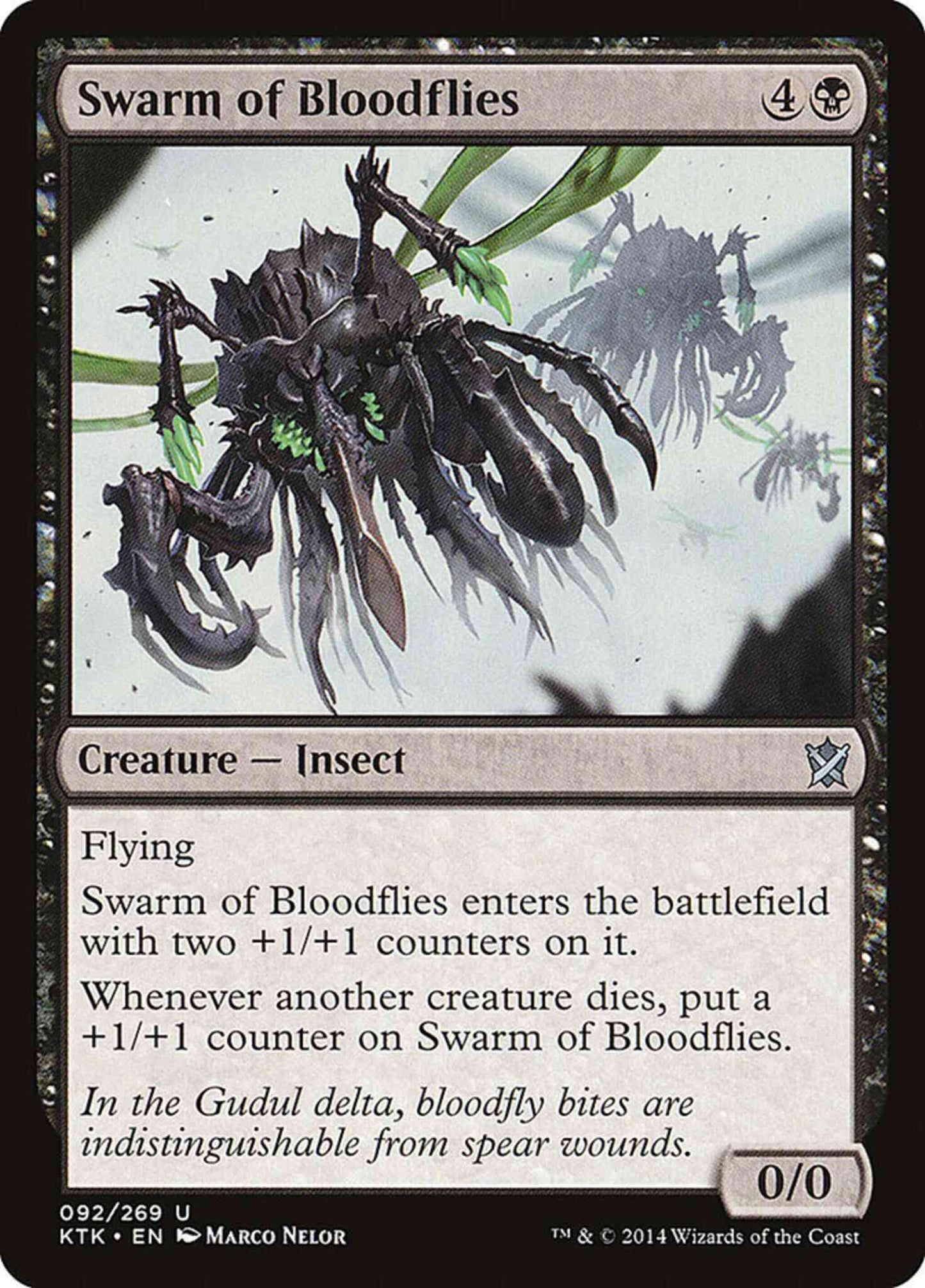 Swarm of Bloodflies [92] [Khans Of Tarkir] [Non-Foil]