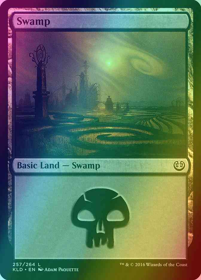 Swamp [257] [Kaladesh] [Foil]