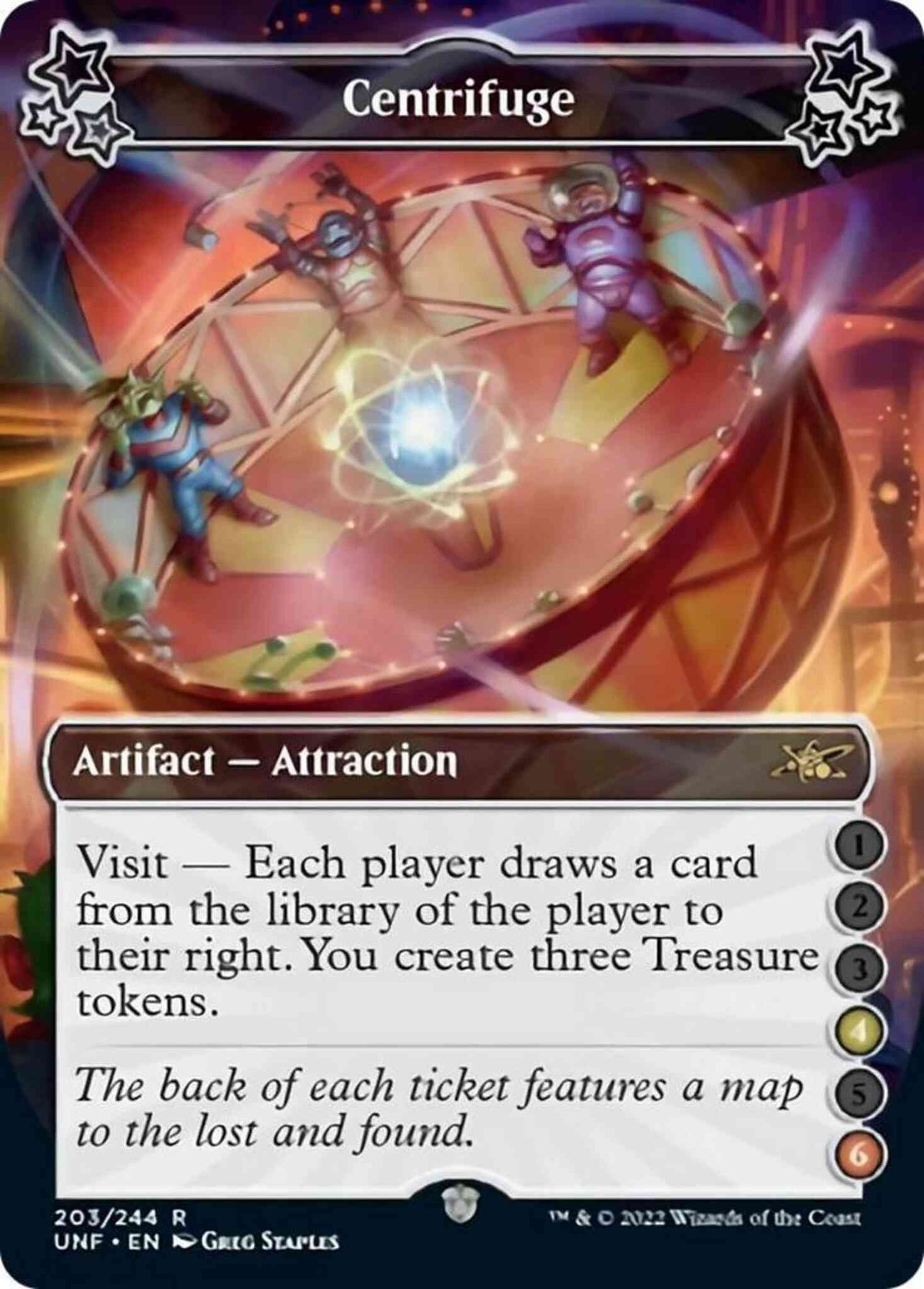Centrifuge (4/6) [203b] [Borderless] [Unfinity] [Non-Foil]