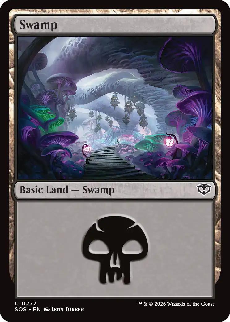 Swamp [277] [Secrets of Strixhaven] [Non-Foil]