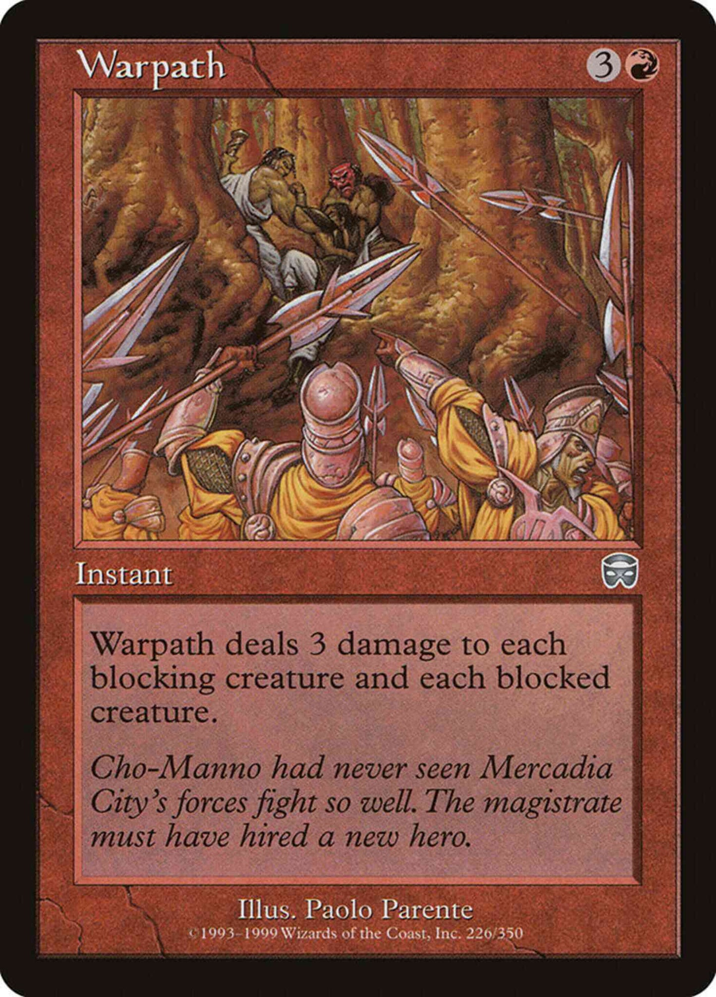Warpath [226] [Mercadian Masques] [Non-Foil]