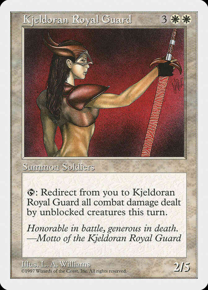 Kjeldoran Royal Guard [44] [Fifth Edition] [Non-Foil]