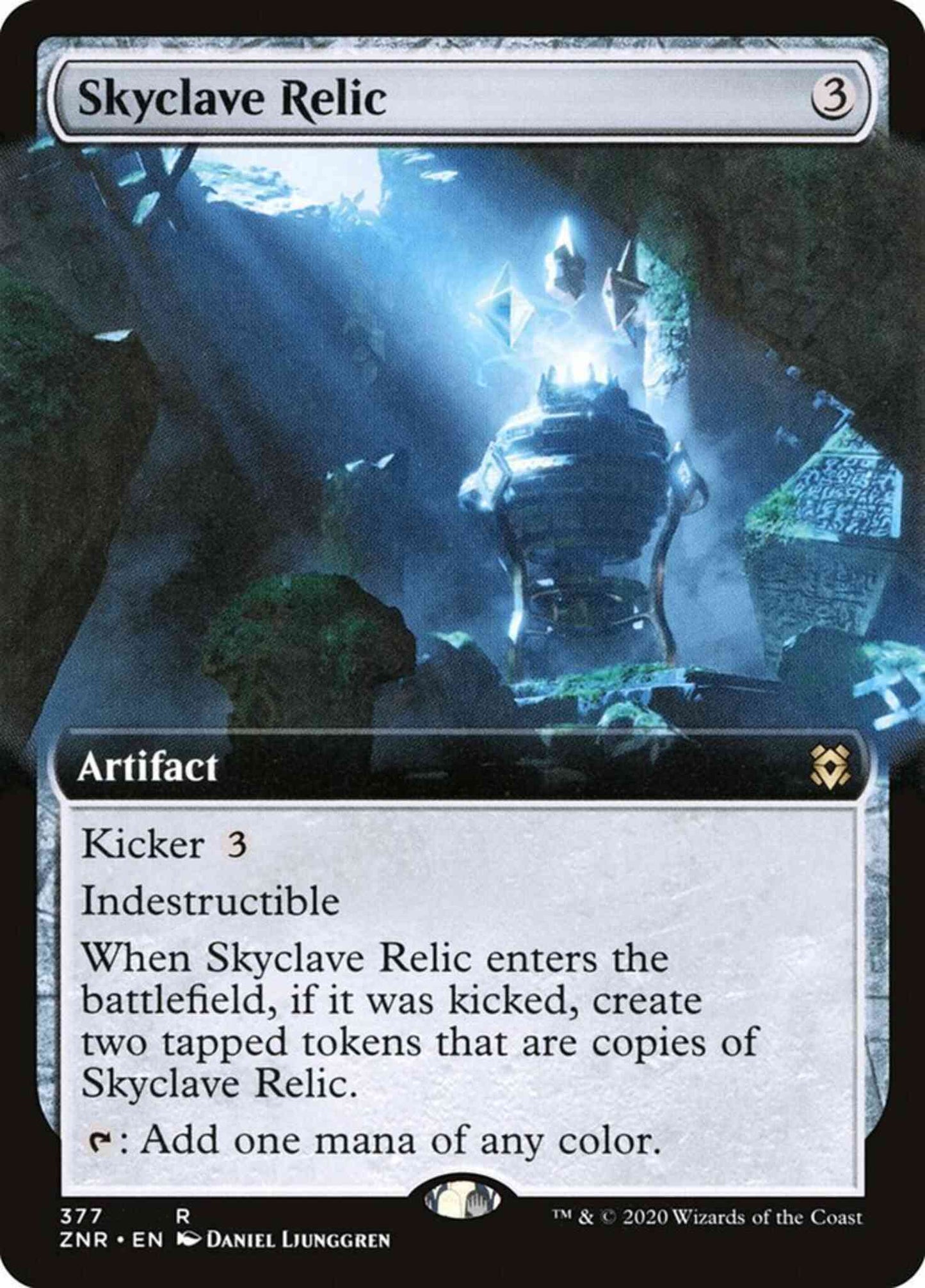 Skyclave Relic [377] [Extended Art] [Zendikar Rising] [Non-Foil]