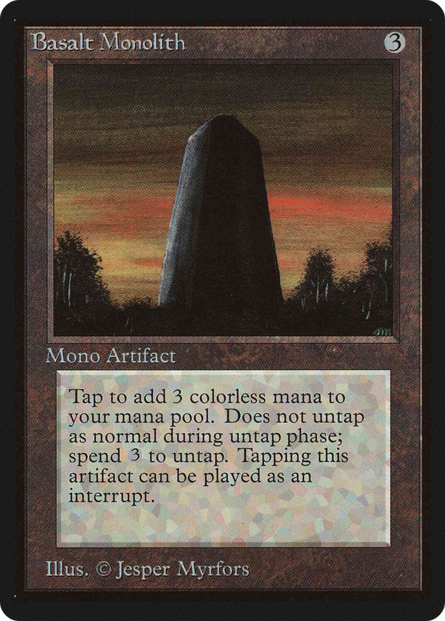 Basalt Monolith [232] [Limited Edition Beta] [Non-Foil]