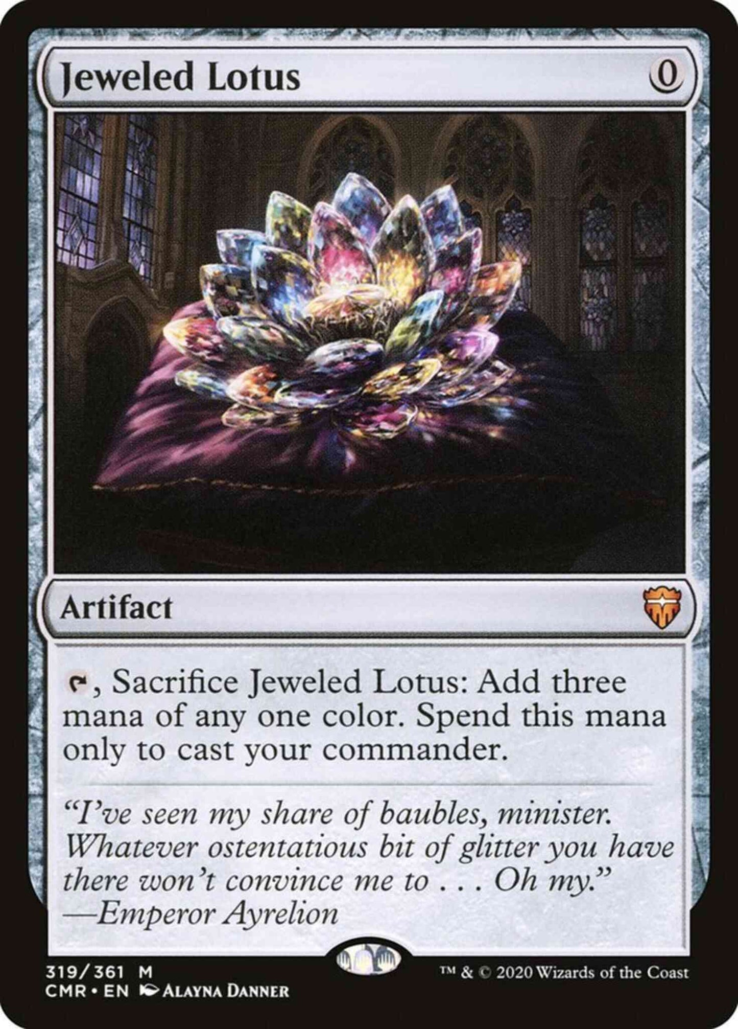 Jeweled Lotus [319] [Commander Legends] [Non-Foil]