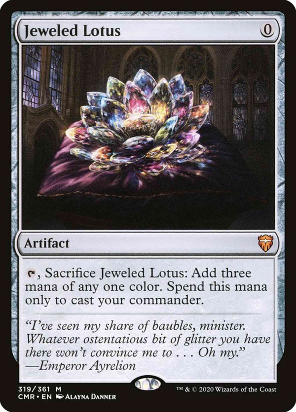 Jeweled Lotus [319] [Commander Legends] [Non-Foil]