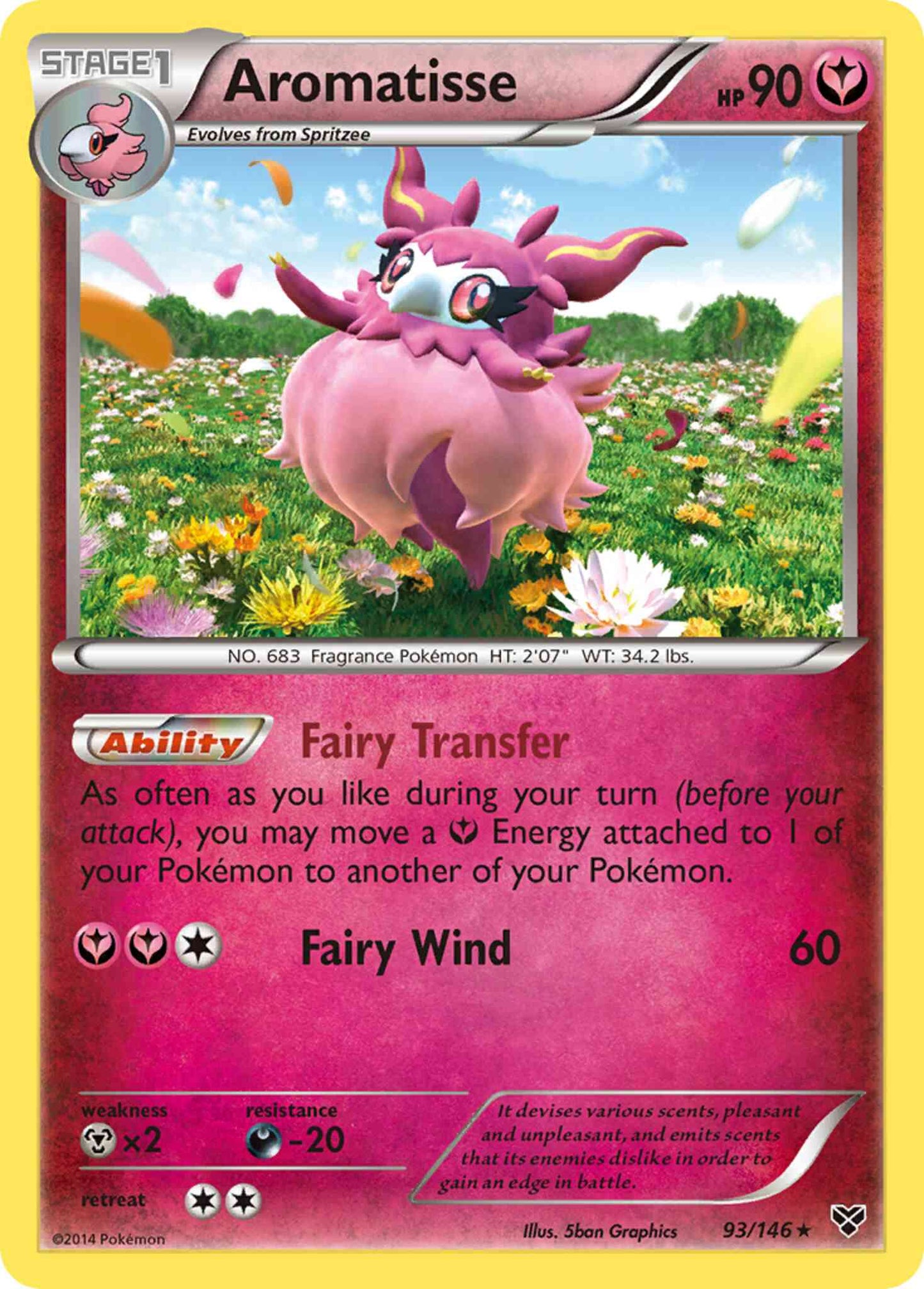 Aromatisse - 93/146 - Rare Holo [xy1-93] [Holo]