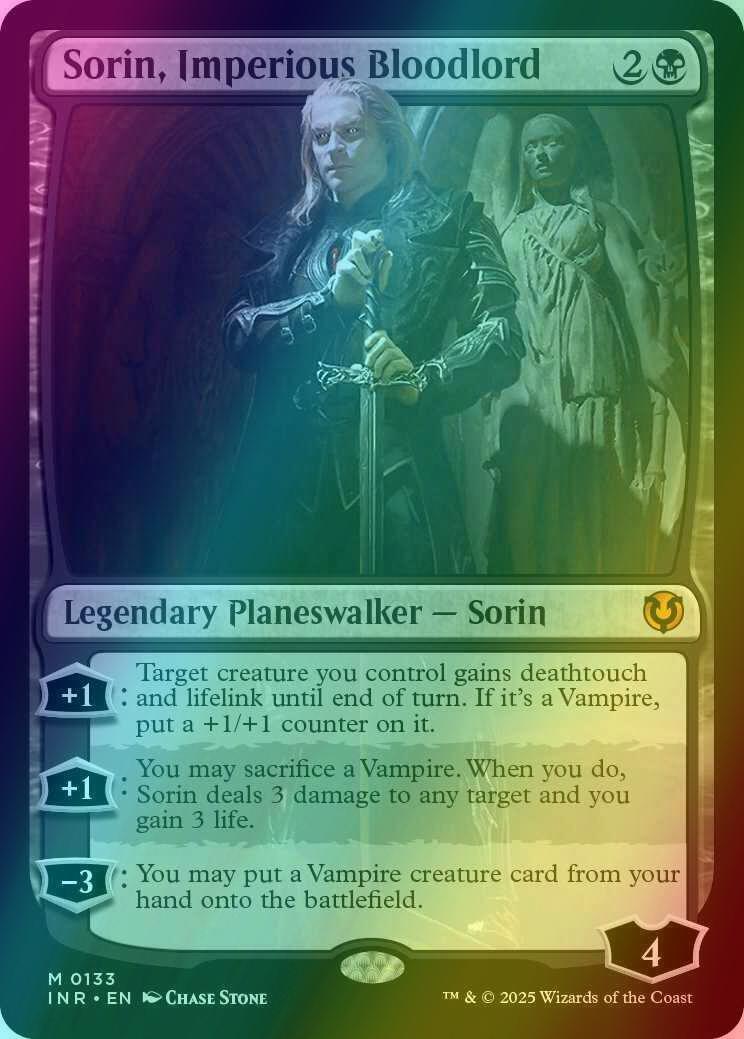 Sorin, Imperious Bloodlord [133] [Innistrad Remastered] [Foil]