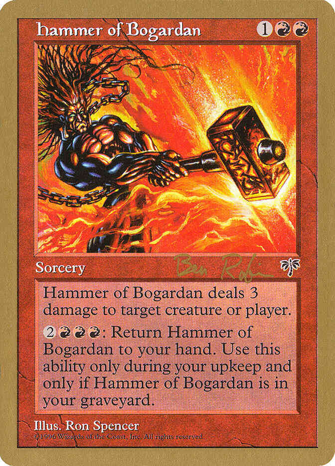 Hammer of Bogardan [br181] [World Championship Decks 1998] [Non-Foil]