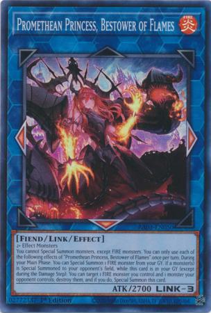 Promethean Princess, Bestower of Flames - RA03-EN050 - Super Rare - 1st Edition