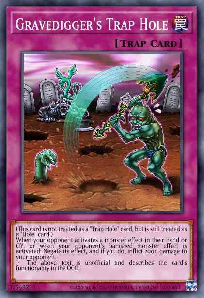 Gravedigger's Trap Hole - ETCO-EN078 - Secret Rare - 1st Edition