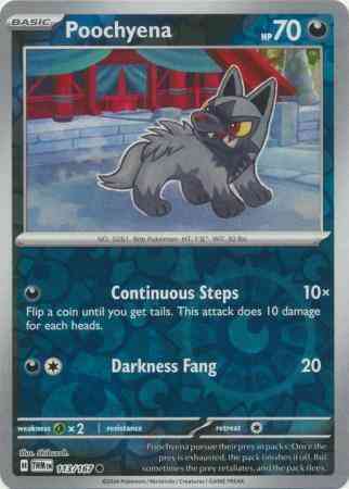 Poochyena - 113/167 - Common [sv06-113] [Reverse Holo]